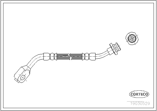 CORTECO Gumifékcső 19030529_CTO