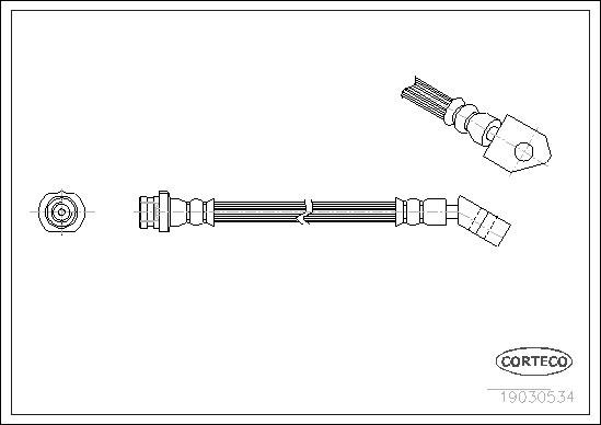 CORTECO Gumifékcső 19030534_CTO