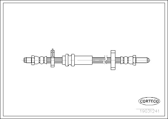 CORTECO Gumifékcső 19031241_CTO