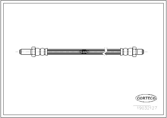 CORTECO Gumifékcső 19032127_CTO
