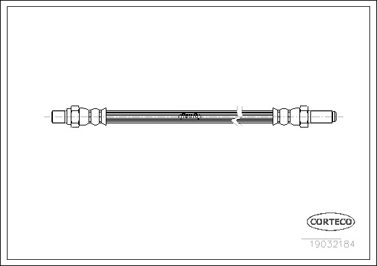 CORTECO Gumifékcső 19032184_CTO