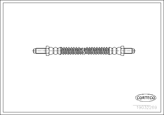CORTECO Gumifékcső 19032269_CTO