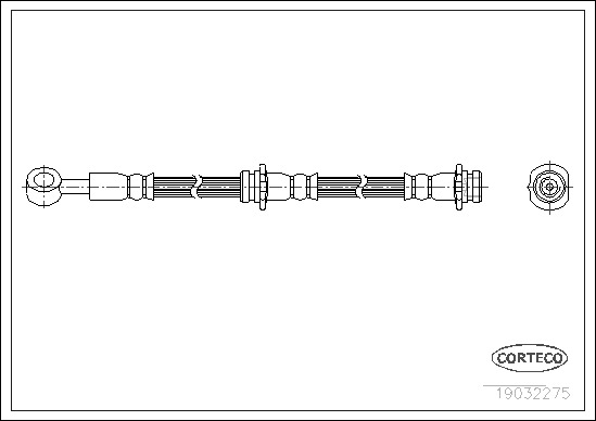 CORTECO Gumifékcső 19032275_CTO