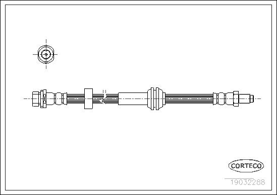 CORTECO Gumifékcső 19032288_CTO