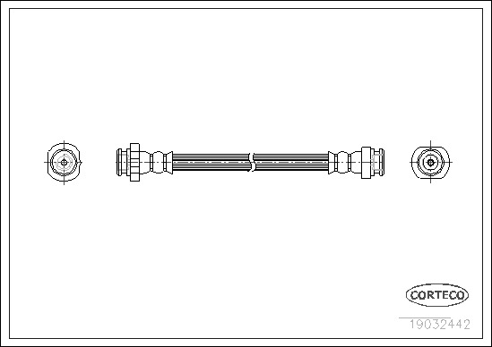 CORTECO Gumifékcső 19032442_CTO