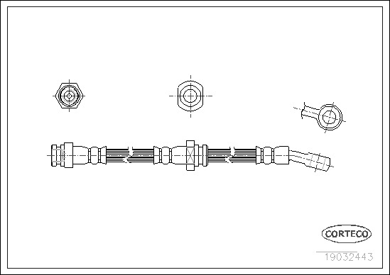 CORTECO Gumifékcső 19032443_CTO