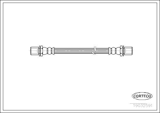 CORTECO Gumifékcső 19032591_CTO
