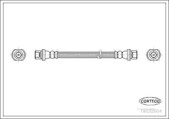 CORTECO Gumifékcső 19032604_CTO