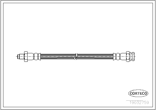 CORTECO Gumifékcső 19032759_CTO