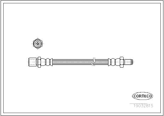 CORTECO Gumifékcső 19032815_CTO