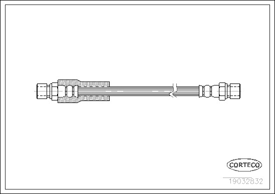 CORTECO Gumifékcső 19032832_CTO