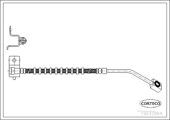 CORTECO Gumifékcső 19032884_CTO