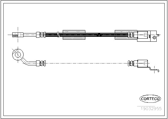 CORTECO Gumifékcső 19032955_CTO