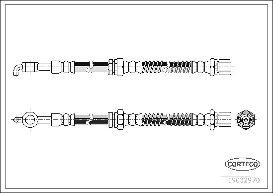 CORTECO Gumifékcső 19032970_CTO