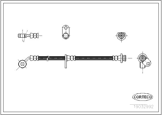 CORTECO Gumifékcső 19032992_CTO