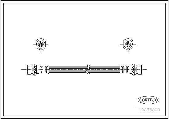 CORTECO Gumifékcső 19033000_CTO