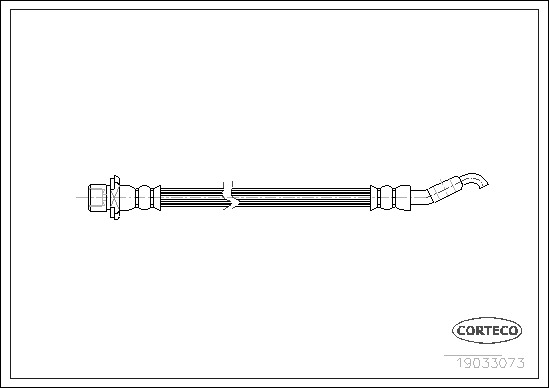 CORTECO Gumifékcső 19033073_CTO