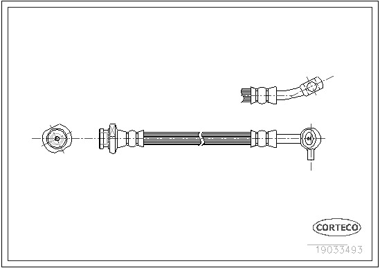 CORTECO Gumifékcső 19033493_CTO
