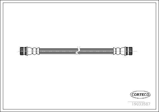 CORTECO Gumifékcső 19033587_CTO