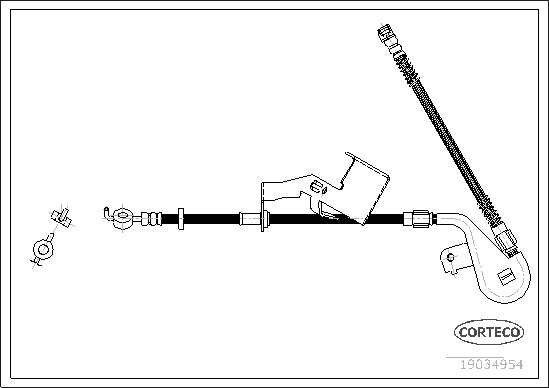 CORTECO Gumifékcső 19034954_CTO