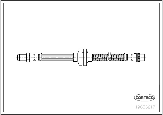CORTECO Gumifékcső 19035817_CTO