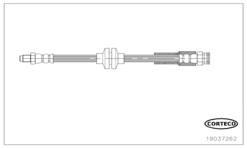 CORTECO Gumifékcső 19037262_CTO