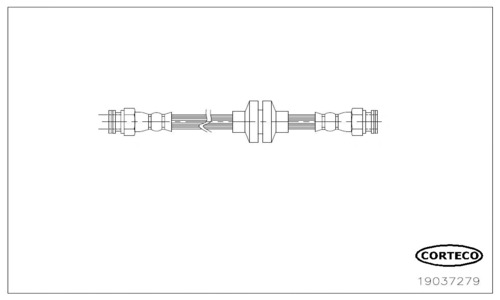 CORTECO Gumifékcső 19037279_CTO