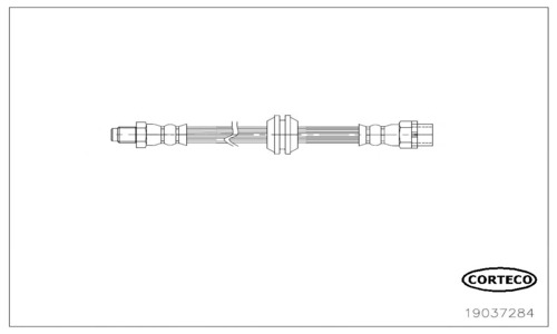 CORTECO Gumifékcső 19037284_CTO