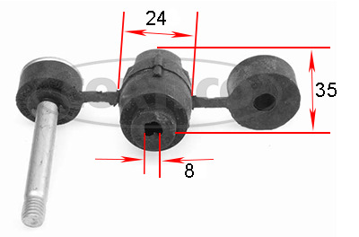 CORTECO Stabilizátor kar készlet 21652487_CTO