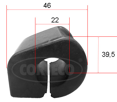 CORTECO Stabilizátor szilent 49371815_CTO