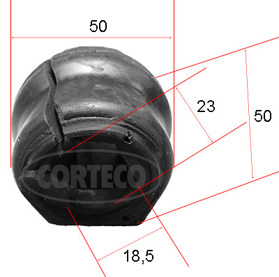 CORTECO Stabilizátor szilent 49371890_CTO