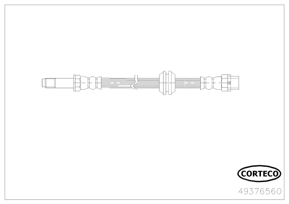 CORTECO Gumifékcső 49376560_CTO