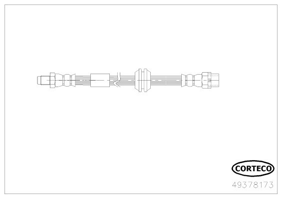 CORTECO Gumifékcső 49378173_CTO