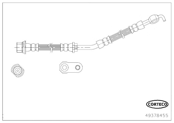 CORTECO Gumifékcső 49378455_CTO