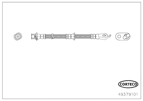 CORTECO Gumifékcső 49379101_CTO