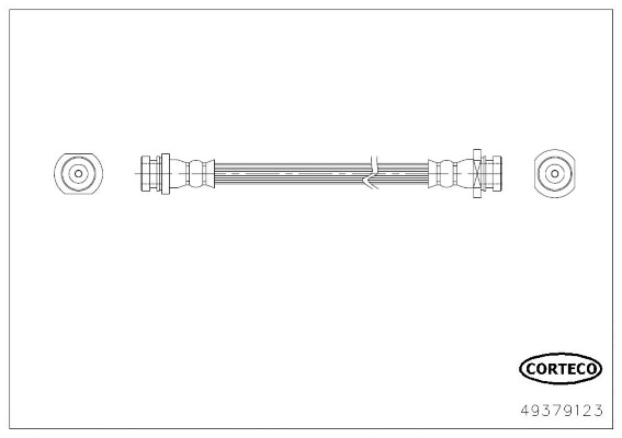 CORTECO Gumifékcső 49379123_CTO