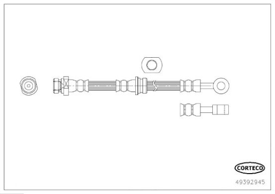 CORTECO Gumifékcső 49392945_CTO