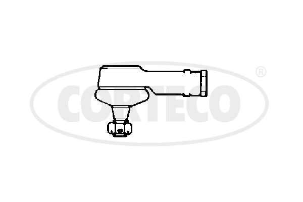 CORTECO Kormányösszekötő gömbfej 49401751_CTO