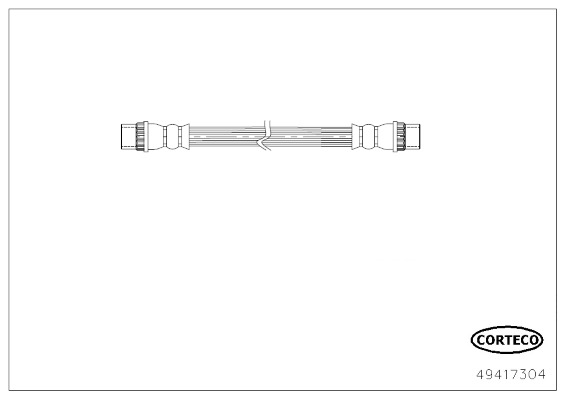 CORTECO Gumifékcső 49417304_CTO