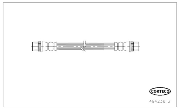 CORTECO Gumifékcső 49423813_CTO