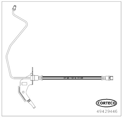 CORTECO Gumifékcső 49429446_CTO