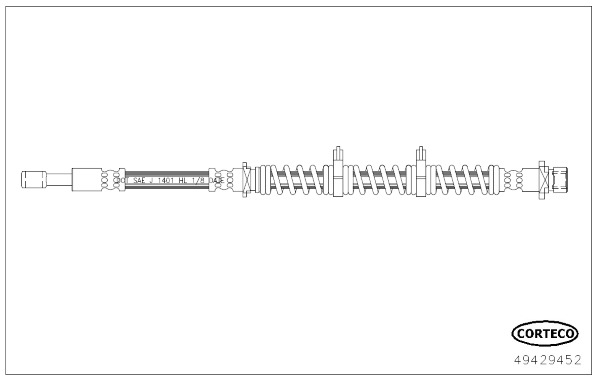 CORTECO Gumifékcső 49429452_CTO