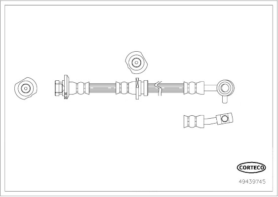 CORTECO Gumifékcső 49439745_CTO
