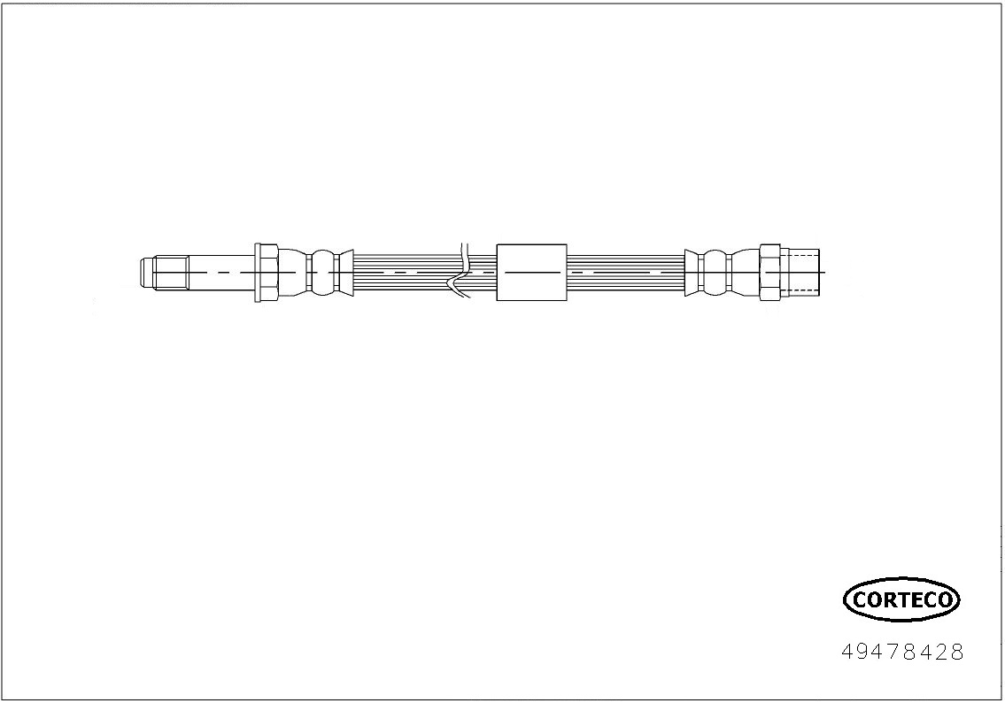 CORTECO Gumifékcső 49478428_CTO