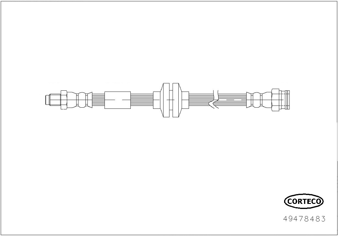 CORTECO Gumifékcső 49478483_CTO