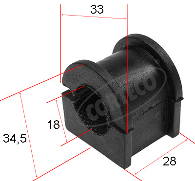 CORTECO Stabilizátor szilent 80000450_CTO