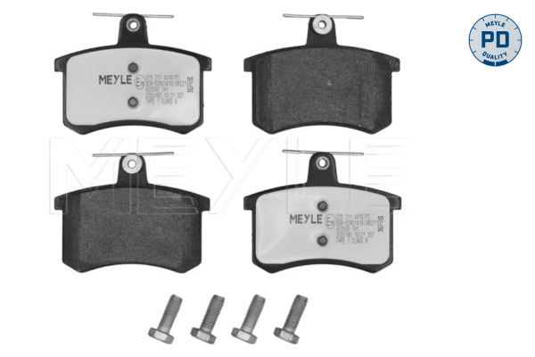 MEYLE Hátsó fékbetét 0252114416/PD