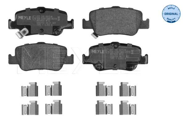 MEYLE Hátsó fékbetét 0252466415/W