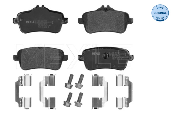 MEYLE Hátsó fékbetét 0252521516