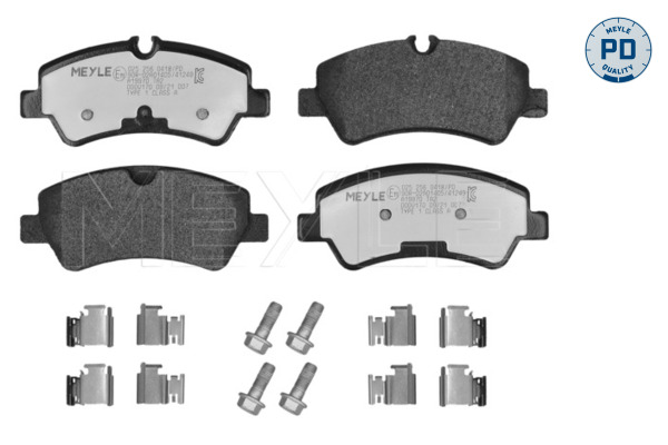 MEYLE Hátsó fékbetét 0252560418/PD